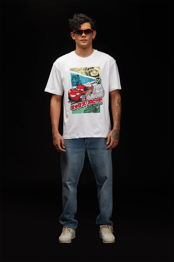 95 Lightning McQueen Oversized T-shirt