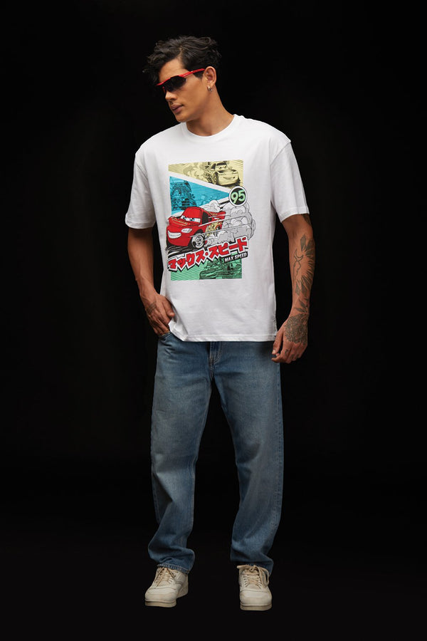 95 Lightning McQueen Oversized T-shirt