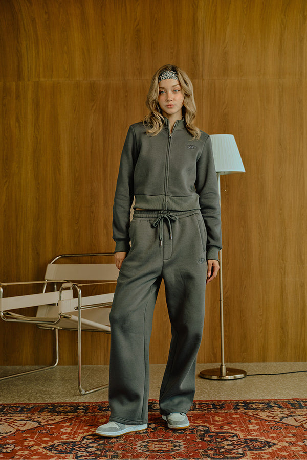 Ash Olive On The Go Joggers