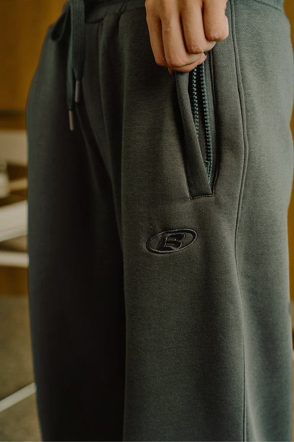 Ash Olive On The Go Joggers