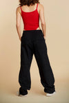 Black Parachute Pants
