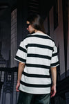Caped Crusader Stripped T-shirt