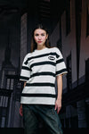 Caped Crusader Stripped T-shirt