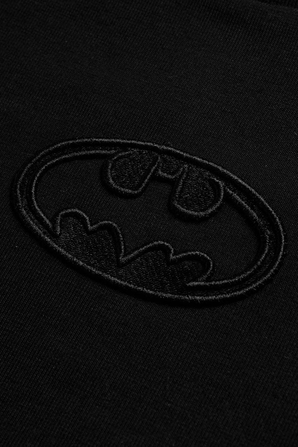 Bat Emblem Faded Oversized T-shirt