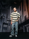 Caped Crusader Stripped T-shirt