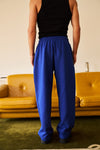 Royal Blue Straight Fit Sweatpants