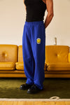 Royal Blue Straight Fit Sweatpants