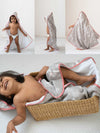 bamboo blanket & hooded towel set