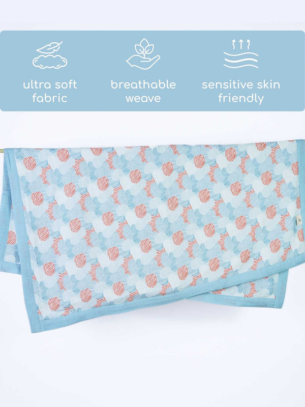 bamboo blanket & swaddle set