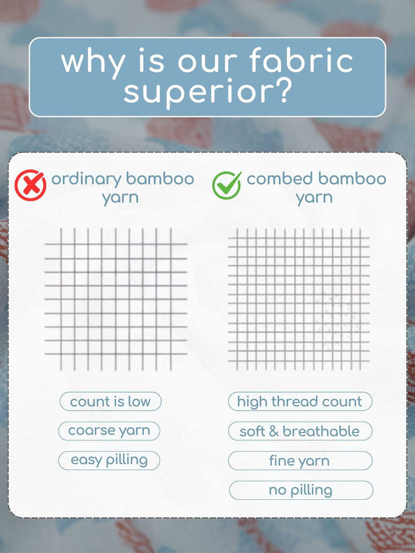 bamboo blanket & swaddle set