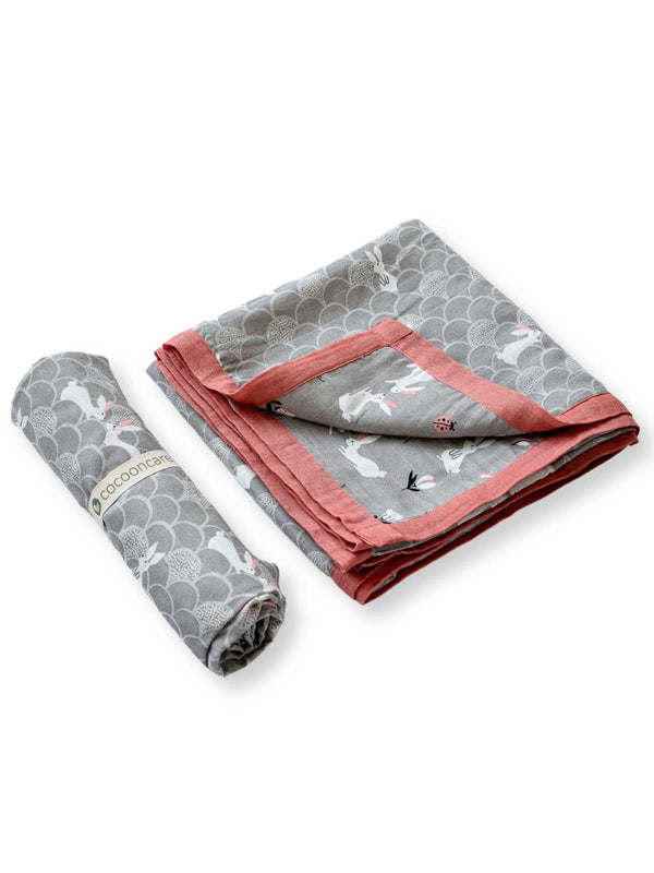 bamboo blanket & swaddle set