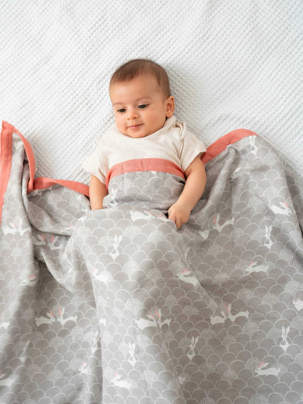 bamboo blanket & swaddle set