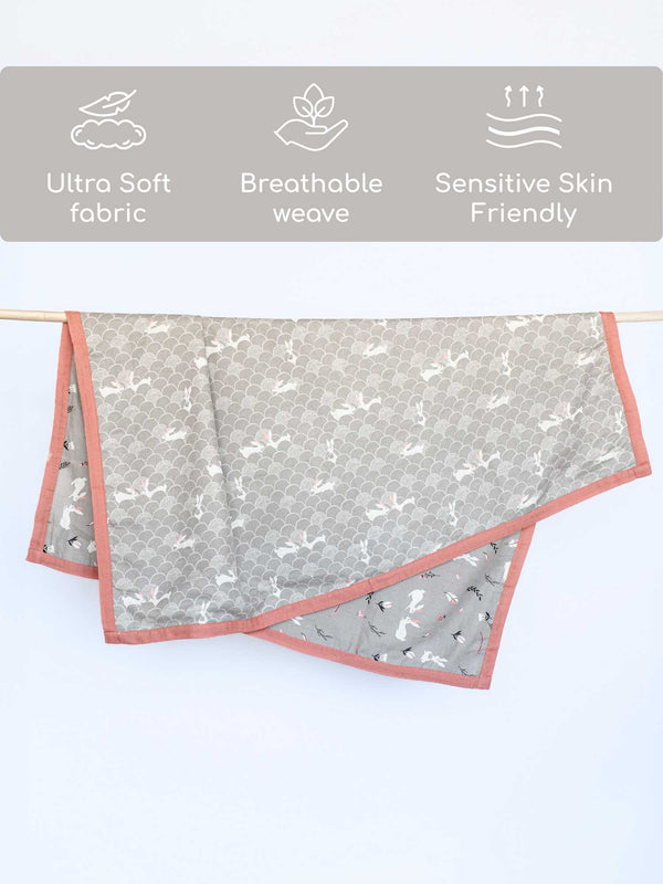 bamboo blanket & swaddle set