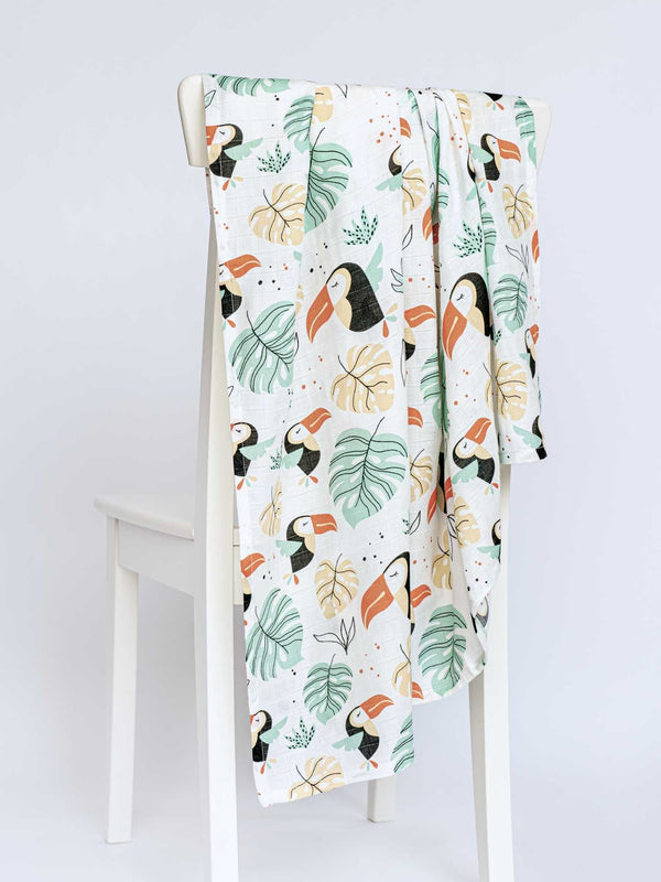 bamboo blanket & swaddle set