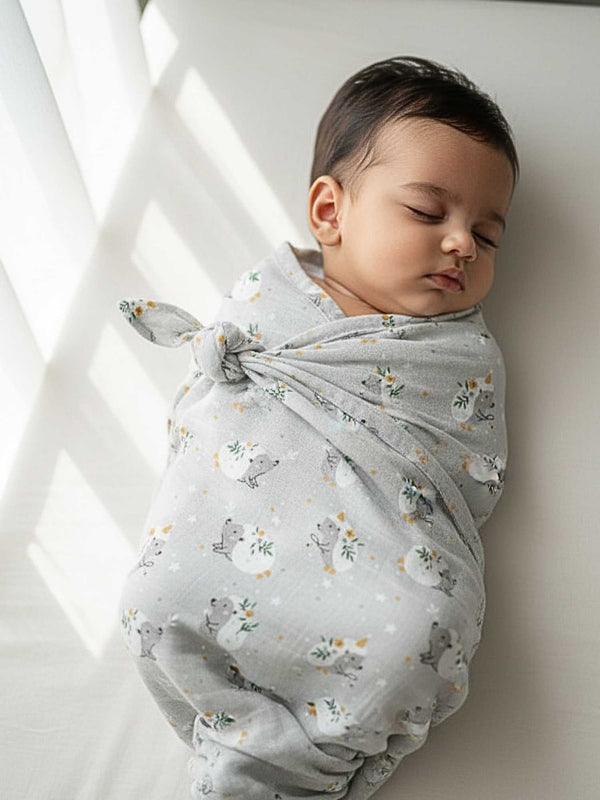 bamboo blanket & swaddle set