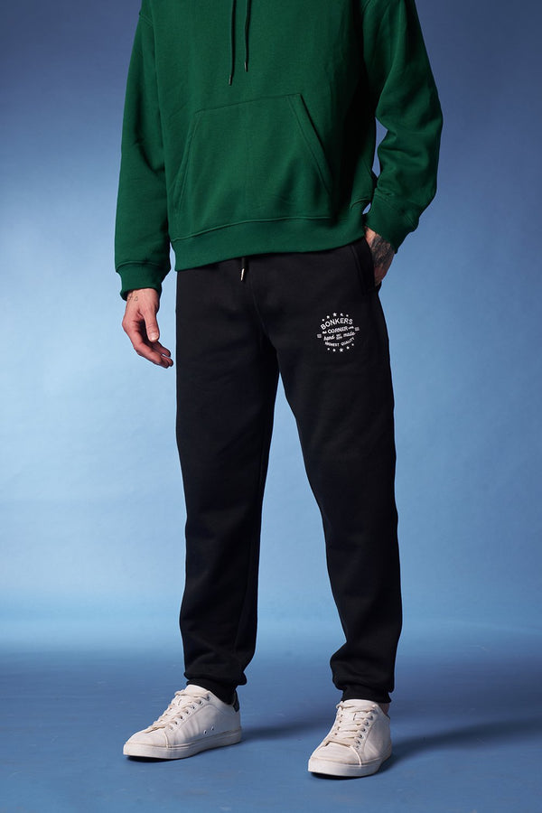 Black Heavyweight Joggers