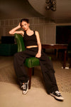Black Parachute Pants