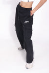 Black Utility Straight Fit Pant