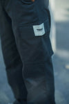 Grey Cargo With Utility Pockets