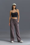 Dark Shadow Wide-Leg Sweatpants