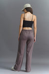 Dark Shadow Wide-Leg Sweatpants