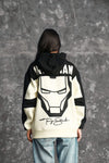 Iron Man Oversized Heavyweight Hoodie(Fleece)