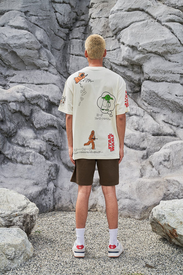Star Wars Sketch Oversized T-shirt