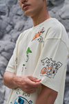 Star Wars Sketch Oversized T-shirt