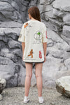 Star Wars Sketch Oversized T-shirt
