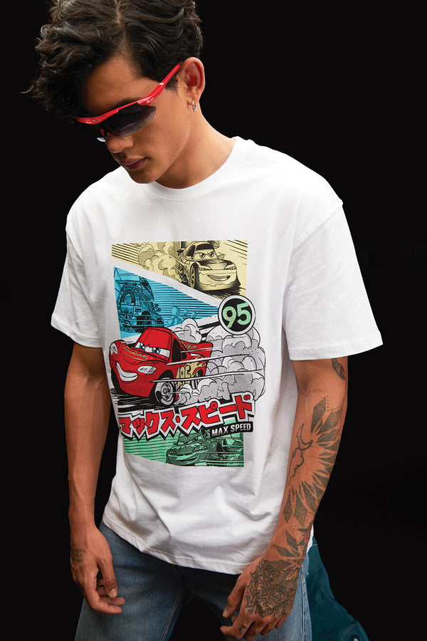 95 Lightning McQueen Oversized T-shirt