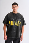 Black Nirvana Oversized T-shirt