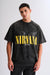 Black Nirvana Oversized T-shirt