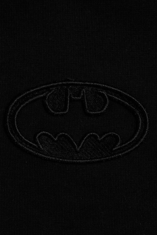 Bat Emblem Faded Oversized T-shirt