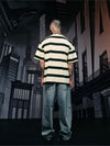 Caped Crusader Stripped T-shirt