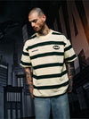 Caped Crusader Stripped T-shirt