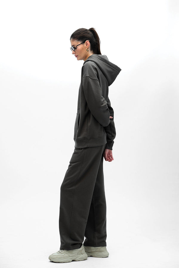 Taupe Wear A Hug Oversized Hoodie