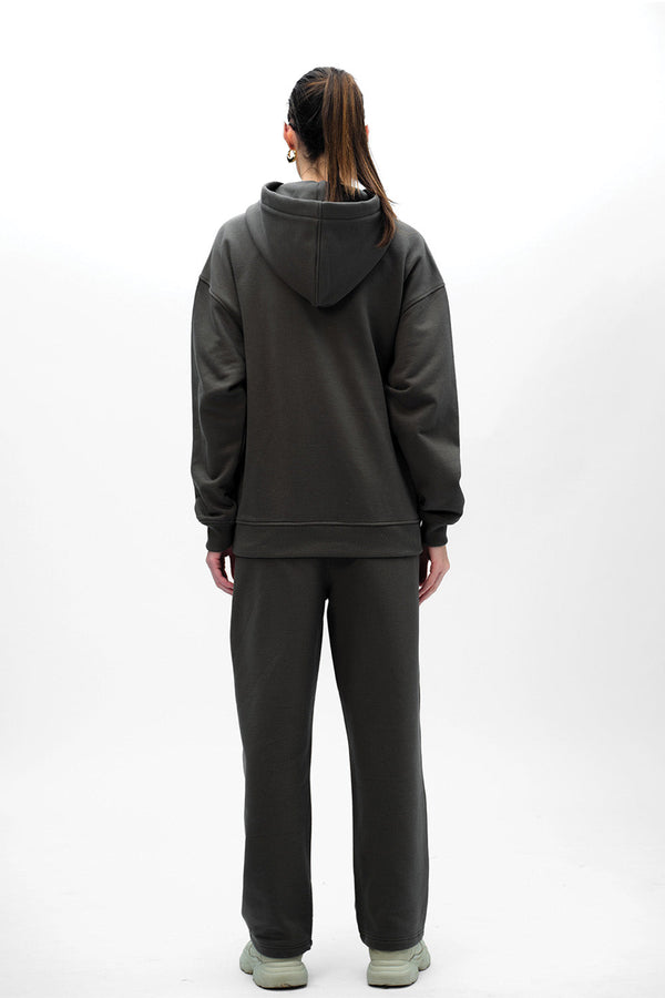 Taupe Wear A Hug Oversized Hoodie