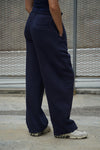 Navy Blue On The Go Joggers