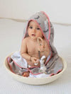 bamboo blanket & hooded towel set