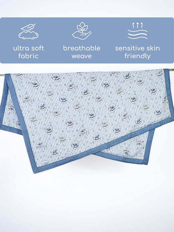 bamboo blanket & swaddle set