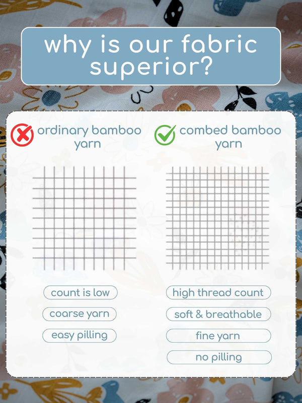 bamboo blanket & swaddle set