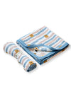 bamboo blanket & swaddle set