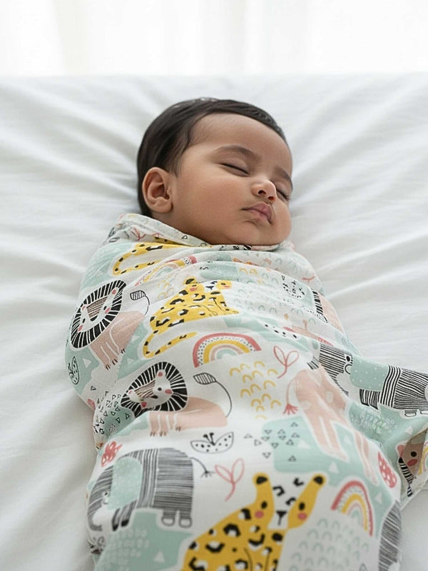 bamboo blanket & swaddle set