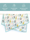 bamboo blanket & swaddle set