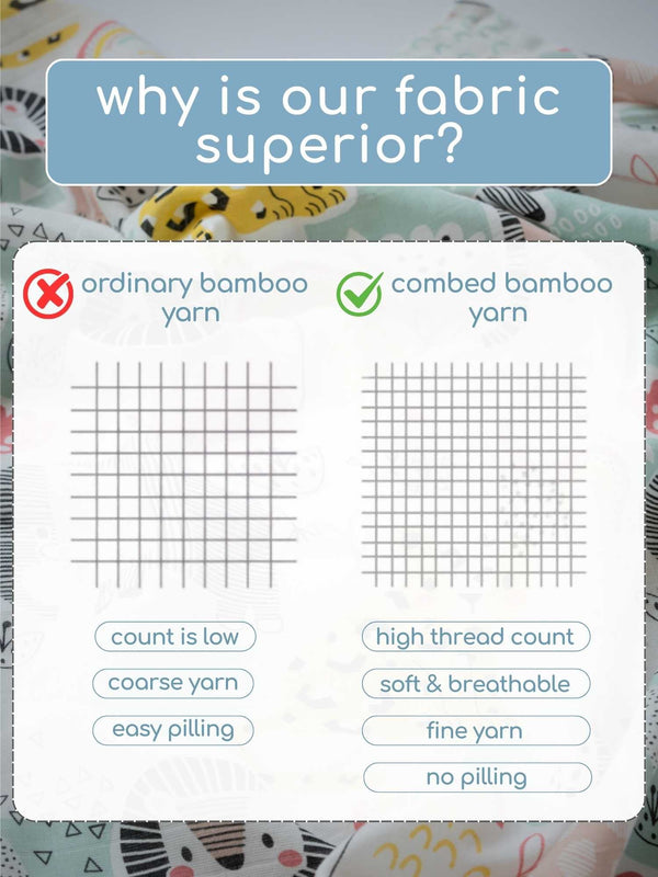 bamboo blanket & swaddle set