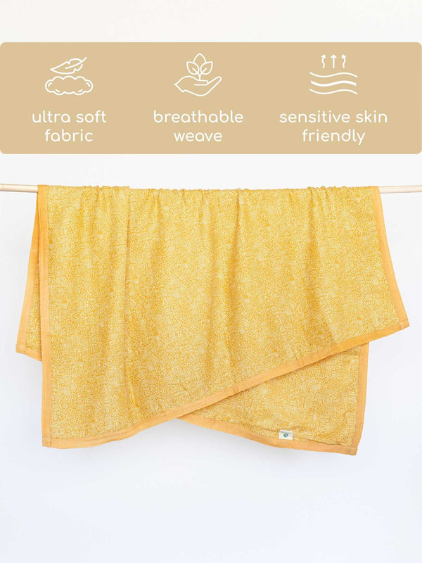 bamboo blanket & swaddle set