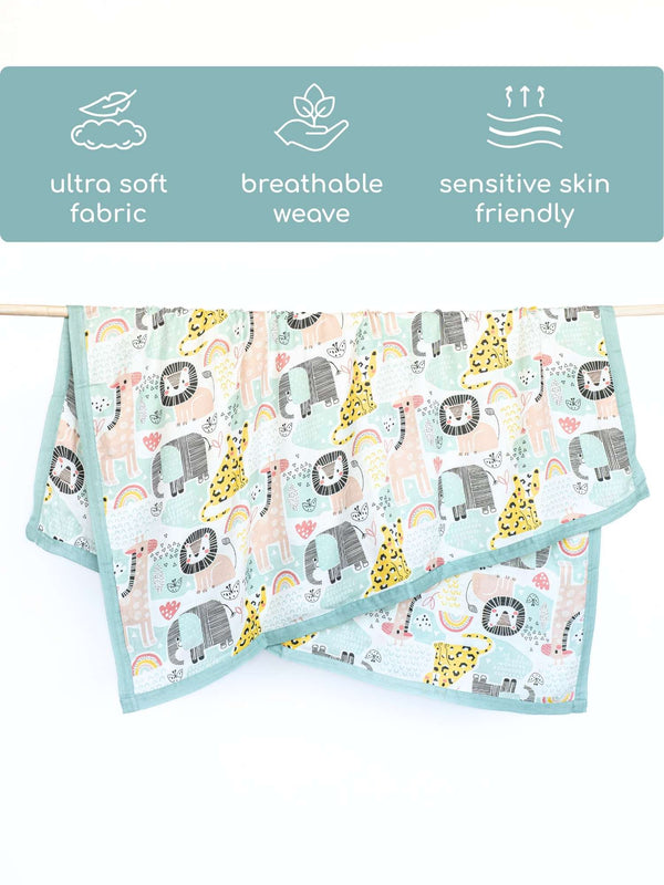 bamboo muslin baby blanket