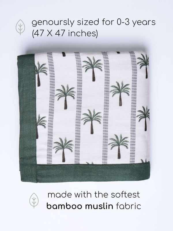 bamboo muslin baby blanket