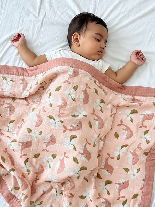 bamboo muslin baby blanket