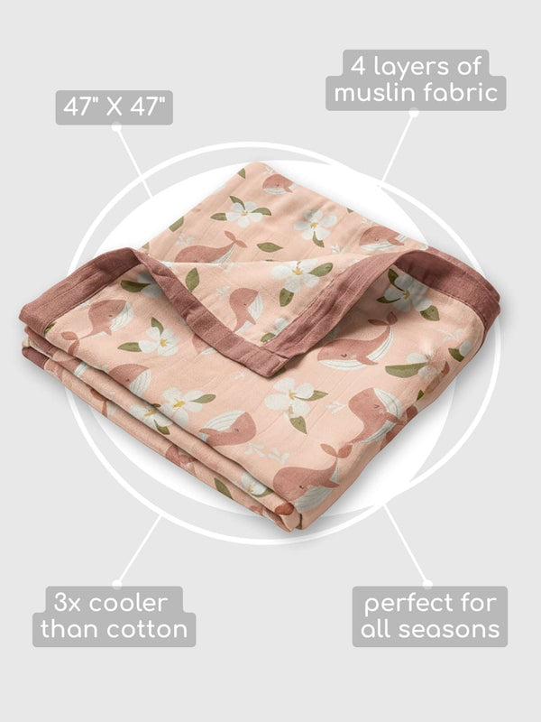 bamboo muslin baby blanket